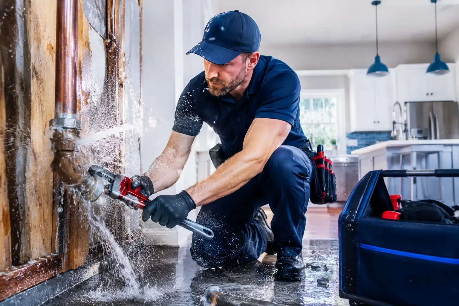 Local emergency pipe repair professionals in Walnut, IL